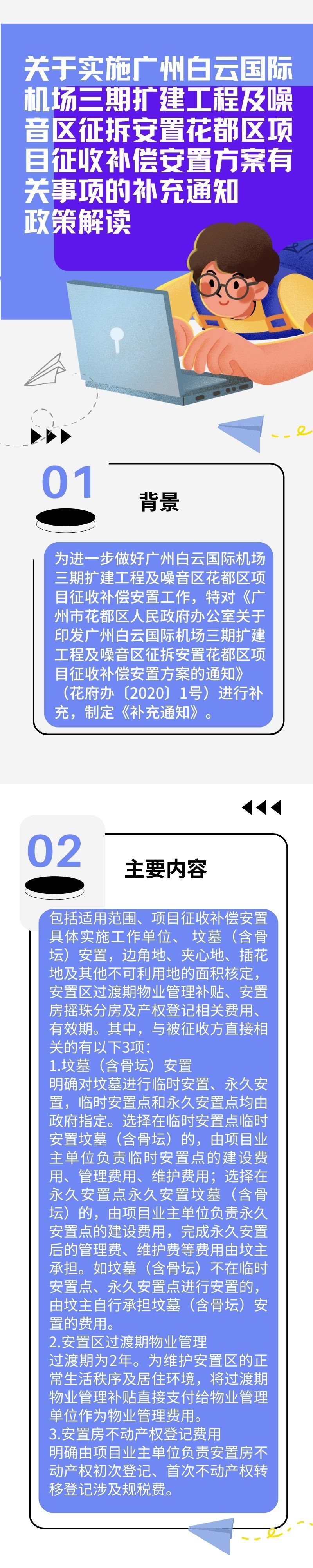 《关于实施广州白云国际机场三期扩建工程及噪音区征拆安置彩票投注
项目征收补偿安置方案有关事项的补充通知》的图文解读.jpg