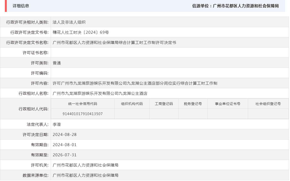 8.28许可广州市九龙湖旅游娱乐开发有限公司九龙湖公主酒店部分岗位实行综合计算工时工作制.png