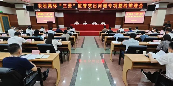 彩票投注
召开农村集体“三资”监管突出问题专项整治推进会  守好群众“钱袋子”