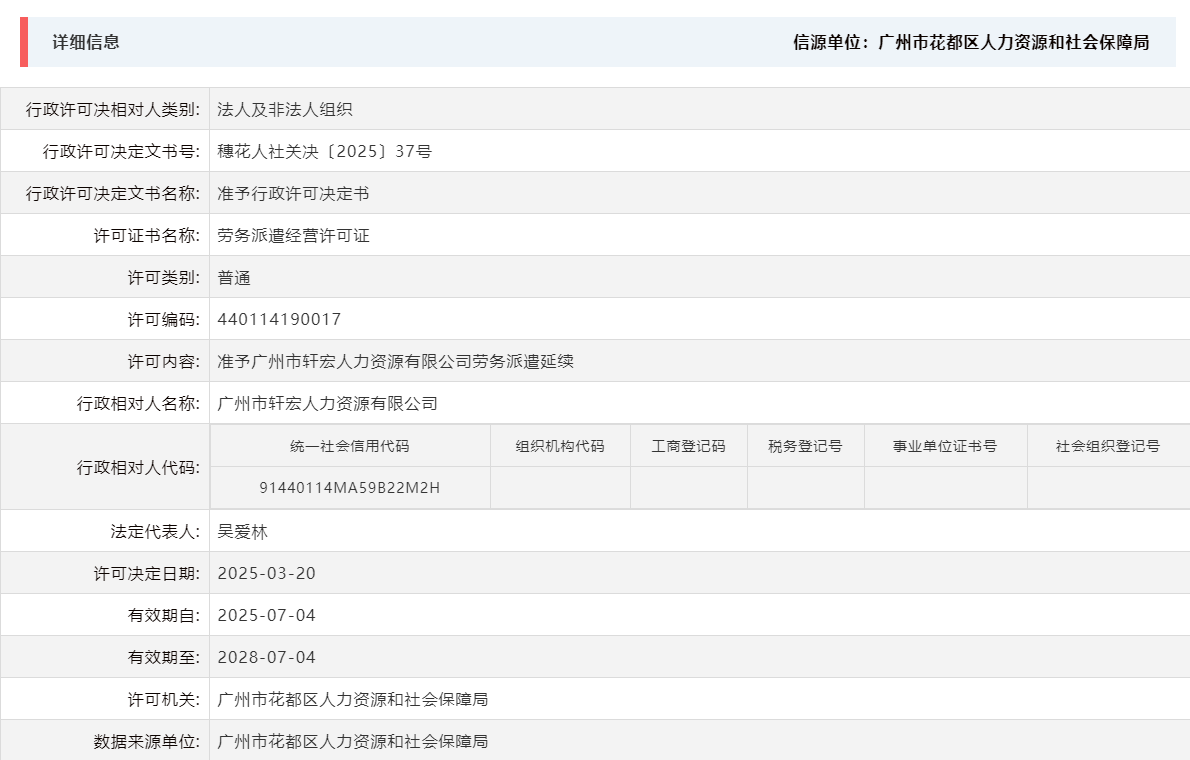 3.20准予广州市轩宏人力资源有限公司劳务派遣延续.png
